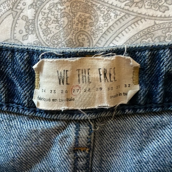 Like new, We The Free Jean skirt - Picture 2 of 2